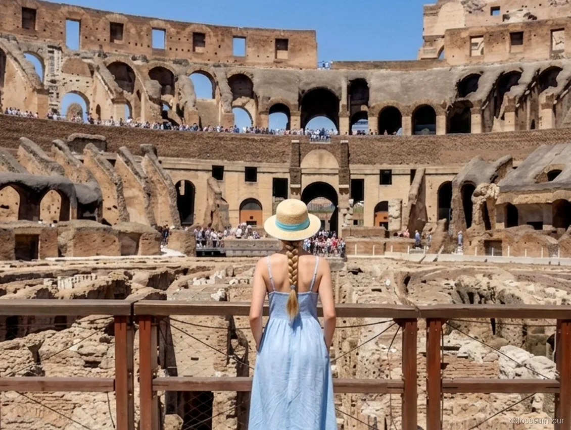 Ruines du Forum Romain incluses dans le billet horodaté du Colisée