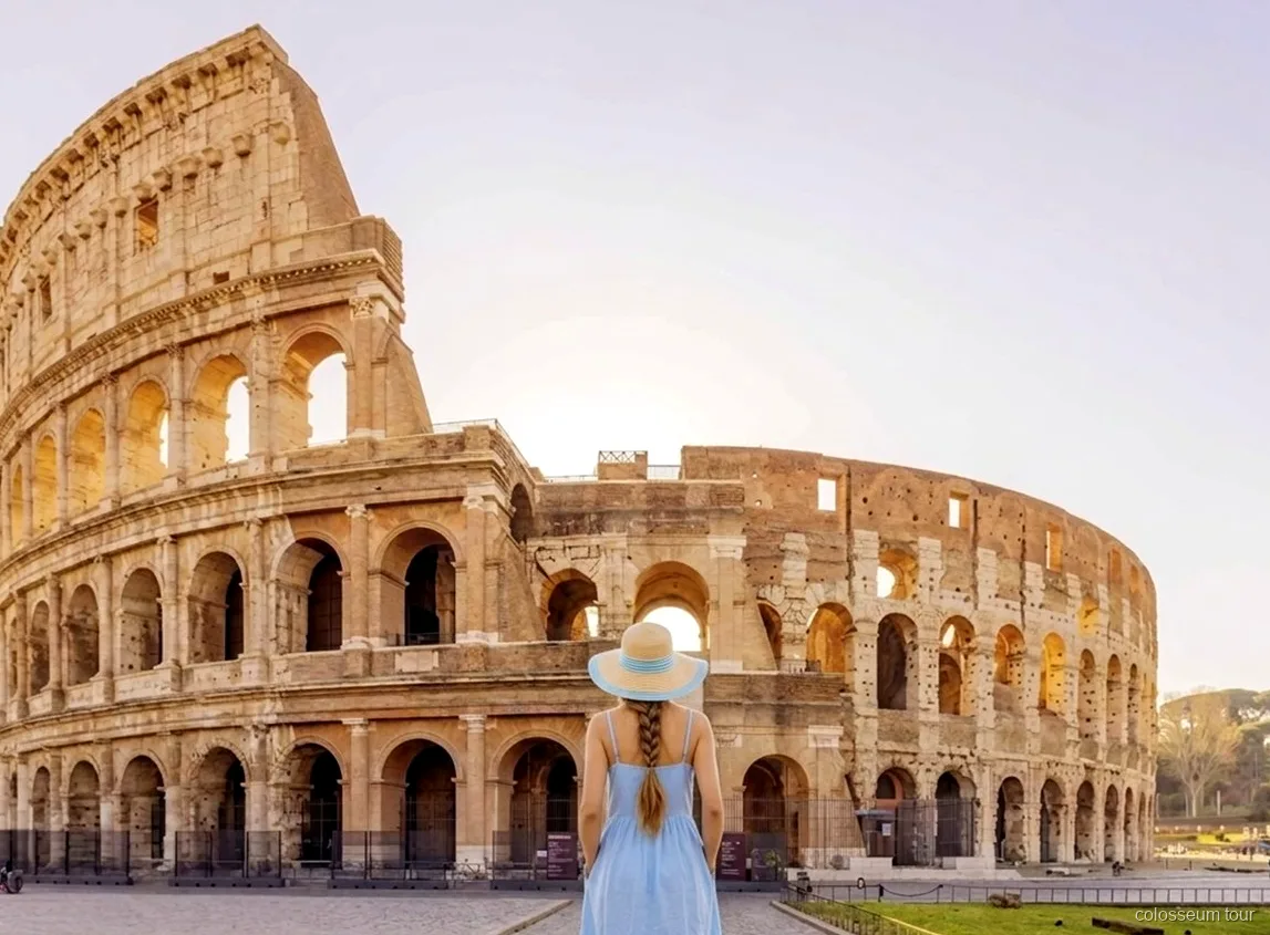 Pasillos interiores del Coliseo cubiertos por la audioguía autoguiada