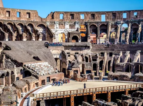 Colosseum arenagolv-tur med entré genom Gladiatorporten
