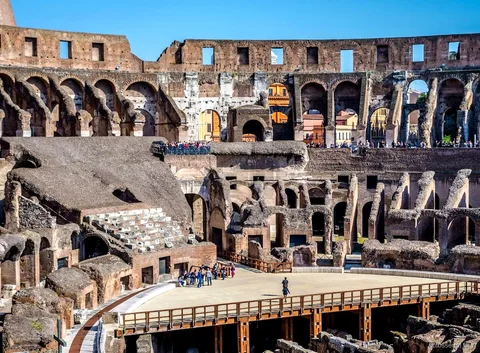 Colosseum arenagulv-tur med indgang gennem Gladiatorporten